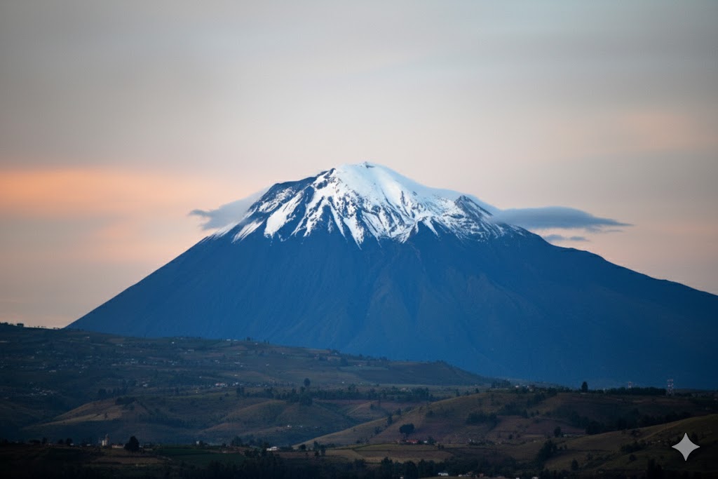 Paisaje de Tungurahua, sede de Petzl Trail Plus 2026